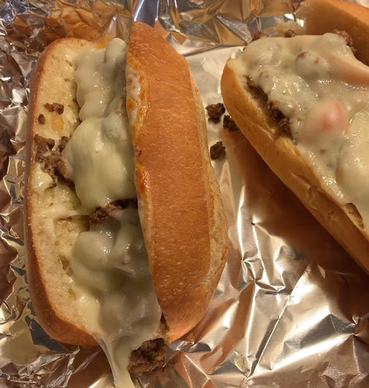 Ground Meat Philly Cheese Steak