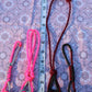 Matching Paracord Monkey Fist Keychain And Celtic Heart Rearview Mirror Ornament