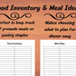 Two Week Meal Planner
