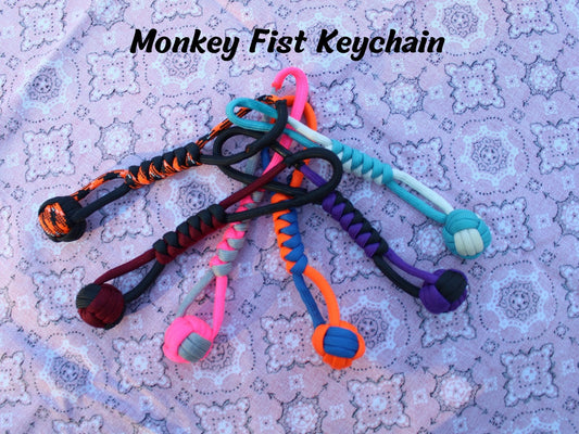 Paracord Monkey Fist Keychain