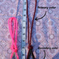 Matching Paracord Monkey Fist Keychain And Celtic Heart Rearview Mirror Ornament