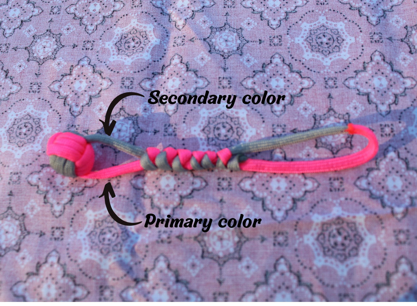 Paracord Monkey Fist Keychain